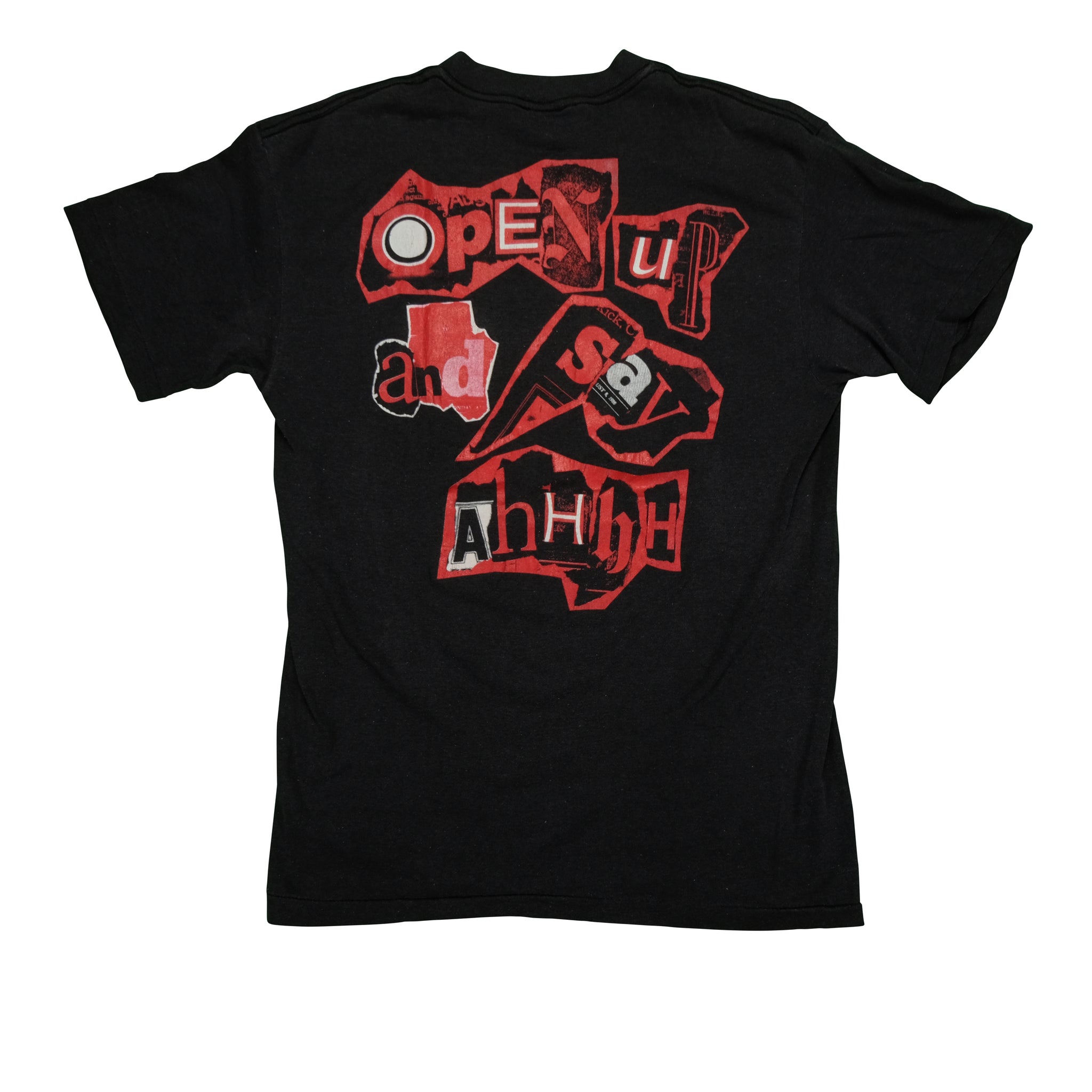Vintage Poison Open Up And Say Ah 1988 Album Tour T Shirt 80s