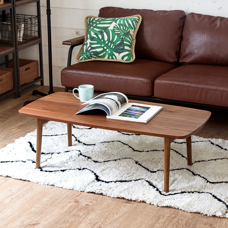 ローテーブル 折りたたみ 北欧 天然木 (91170) 【生活雑貨のELEMENTS