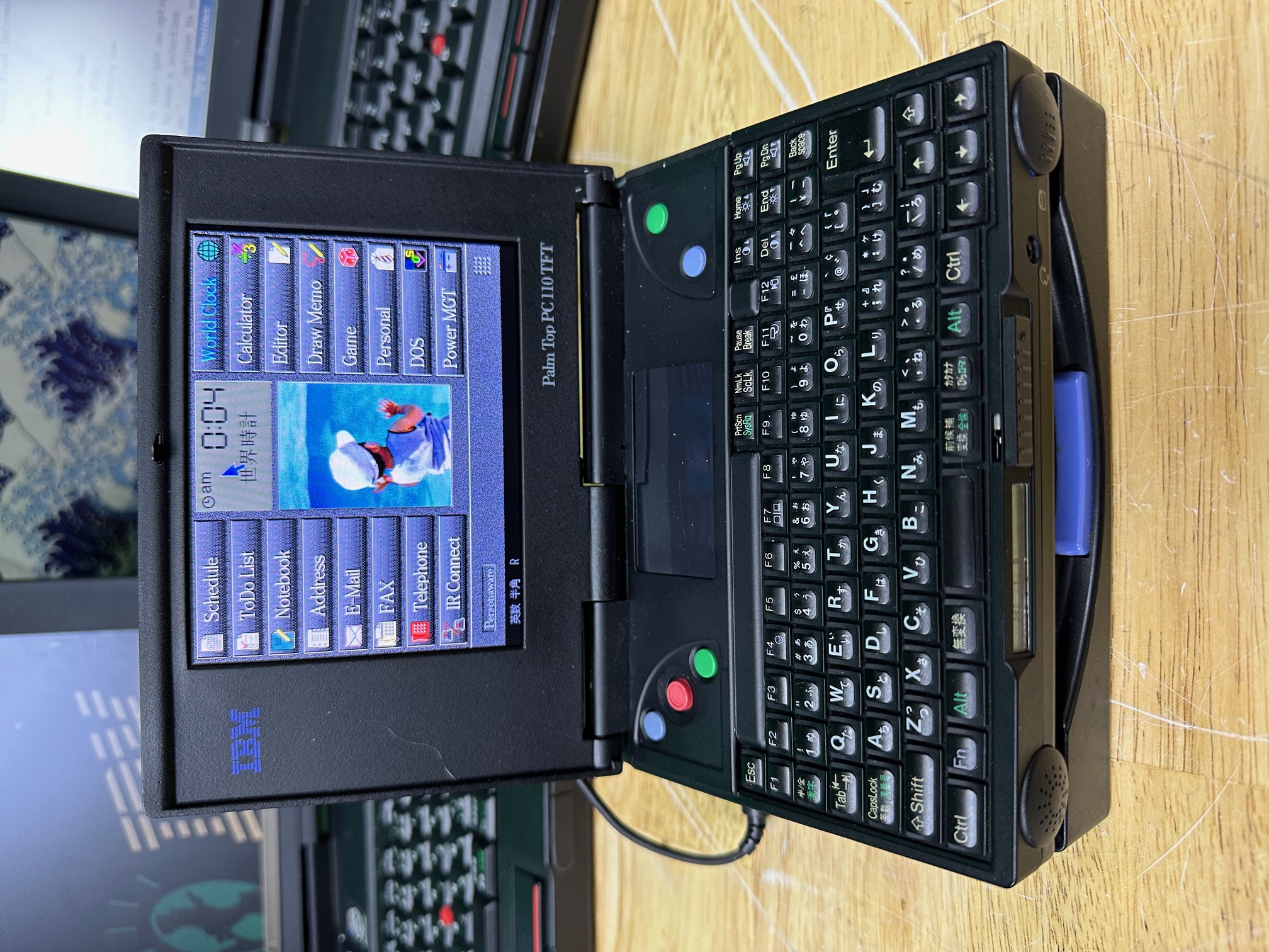 My '24 IBM Palm Top PC110 Notes