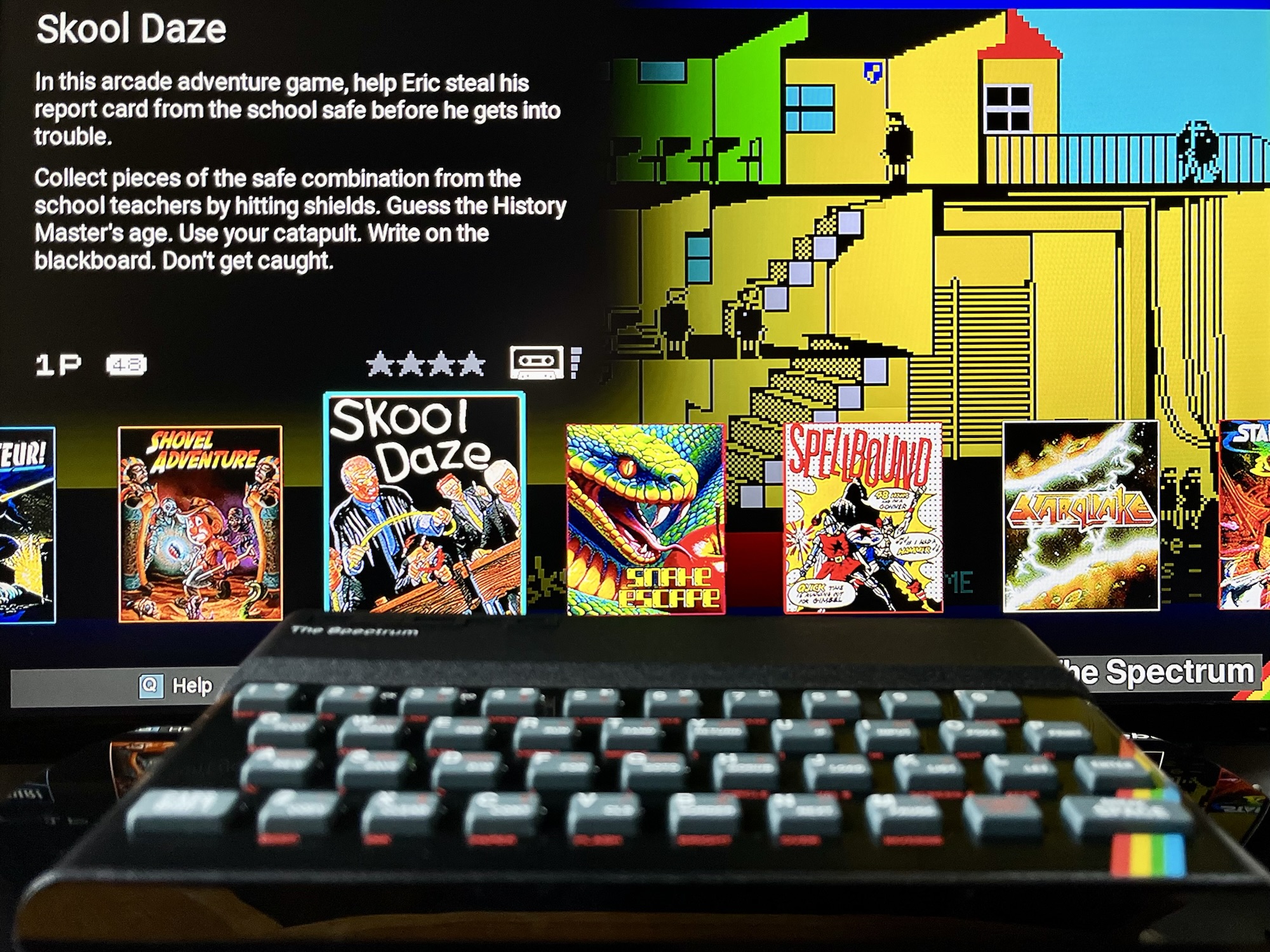 Harry Rediscovering Alcatraz Harry on ZX Spectrum – Retro Arcadia