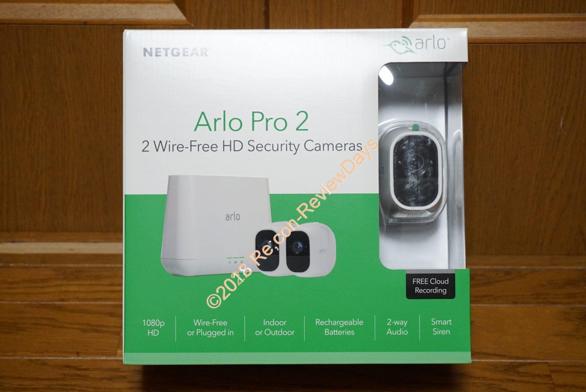 Arlo pro2 カメラ 2台セット+ Pro 2 ベースステーション 【公式通販】