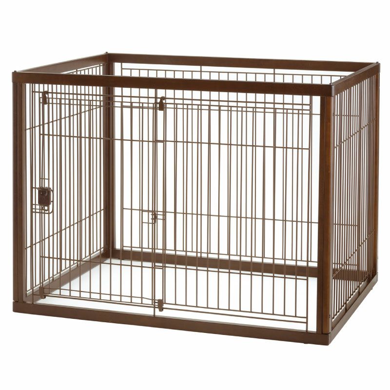 木製スライドペットサークル ワイド | リッチェル公式ウェブショップ