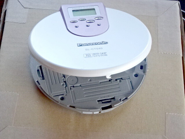 パナソニック SL-CT540 ポータブルCDプレーヤー 概要 ポータブルCD