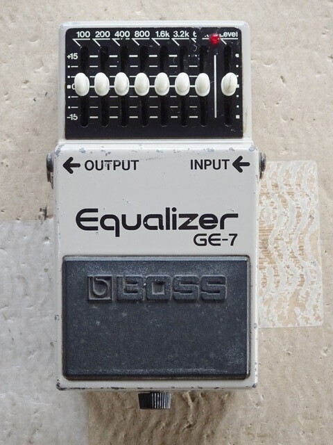 BOSS GE 7 1990年 グラフィックイコライザー日本製レア個体！！