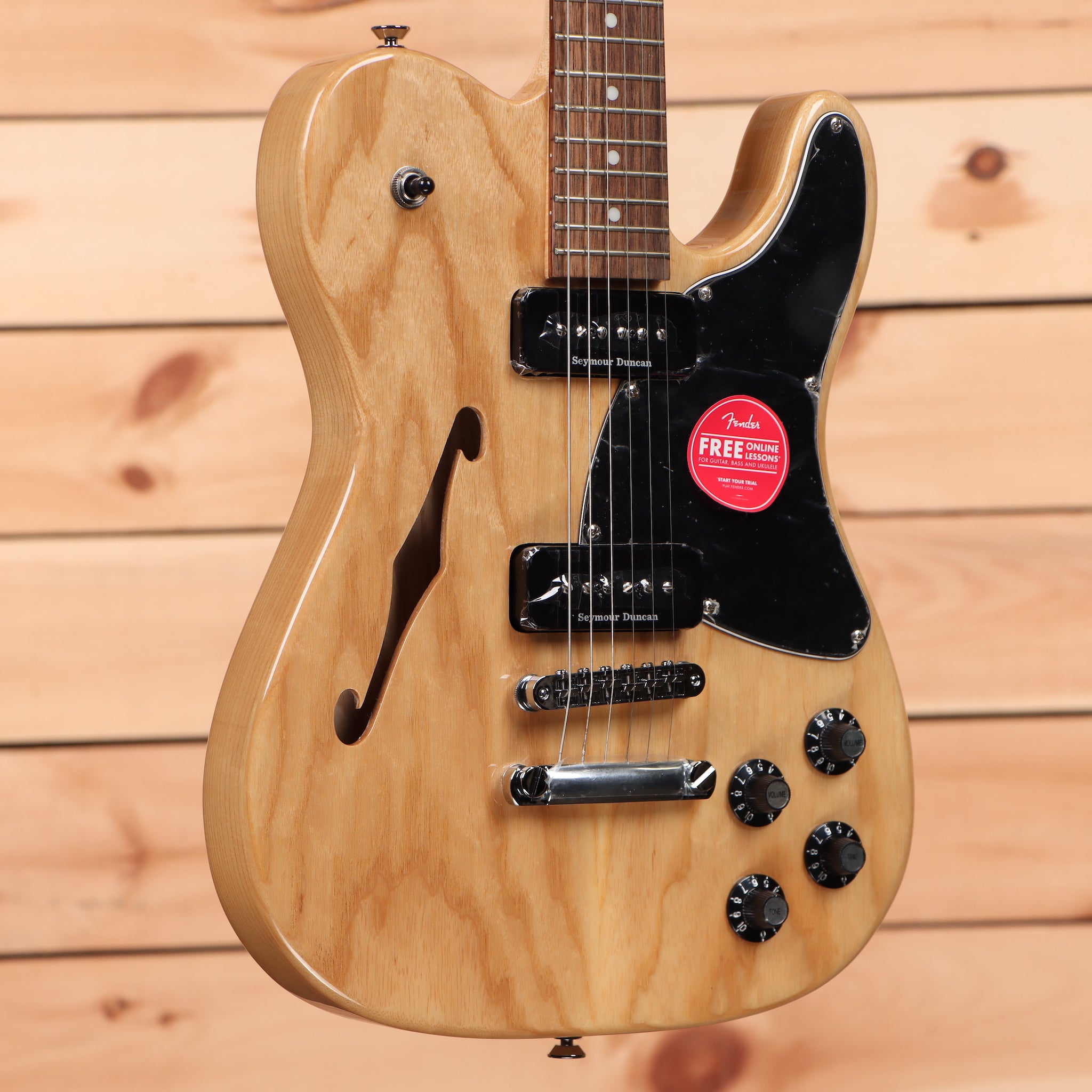 Fender Jim Adkins JA-90 Telecaster Thinline - Natural – Righteous