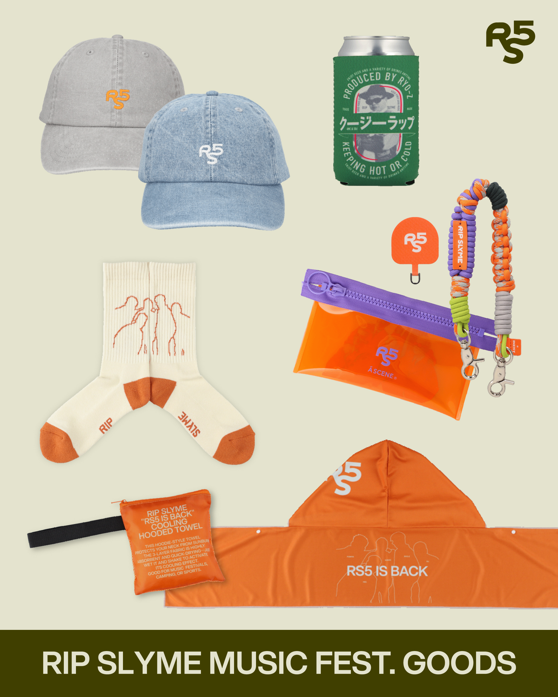 NEW＞フェスグッズ、ONLINE STOREで発売 | RIP SLYME OFFICIAL WEBSITE