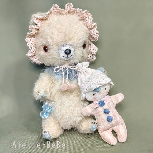 海外作家様作 アートドール チーターの子供 海外作家様作 チーターの