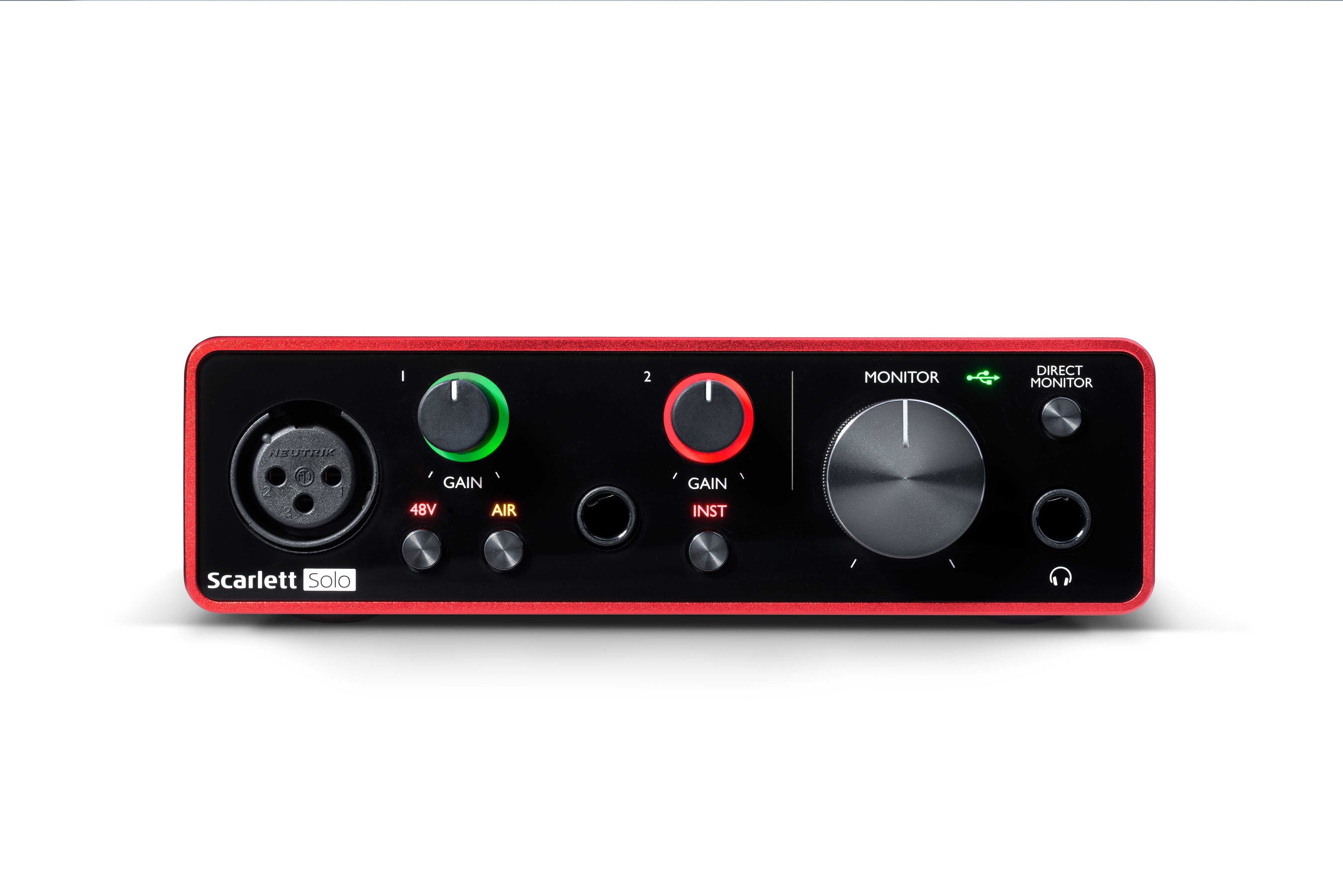 Focusrite SCARLETT SOLO 3rd Gen 192kHz USB Audio Interface w/Pro