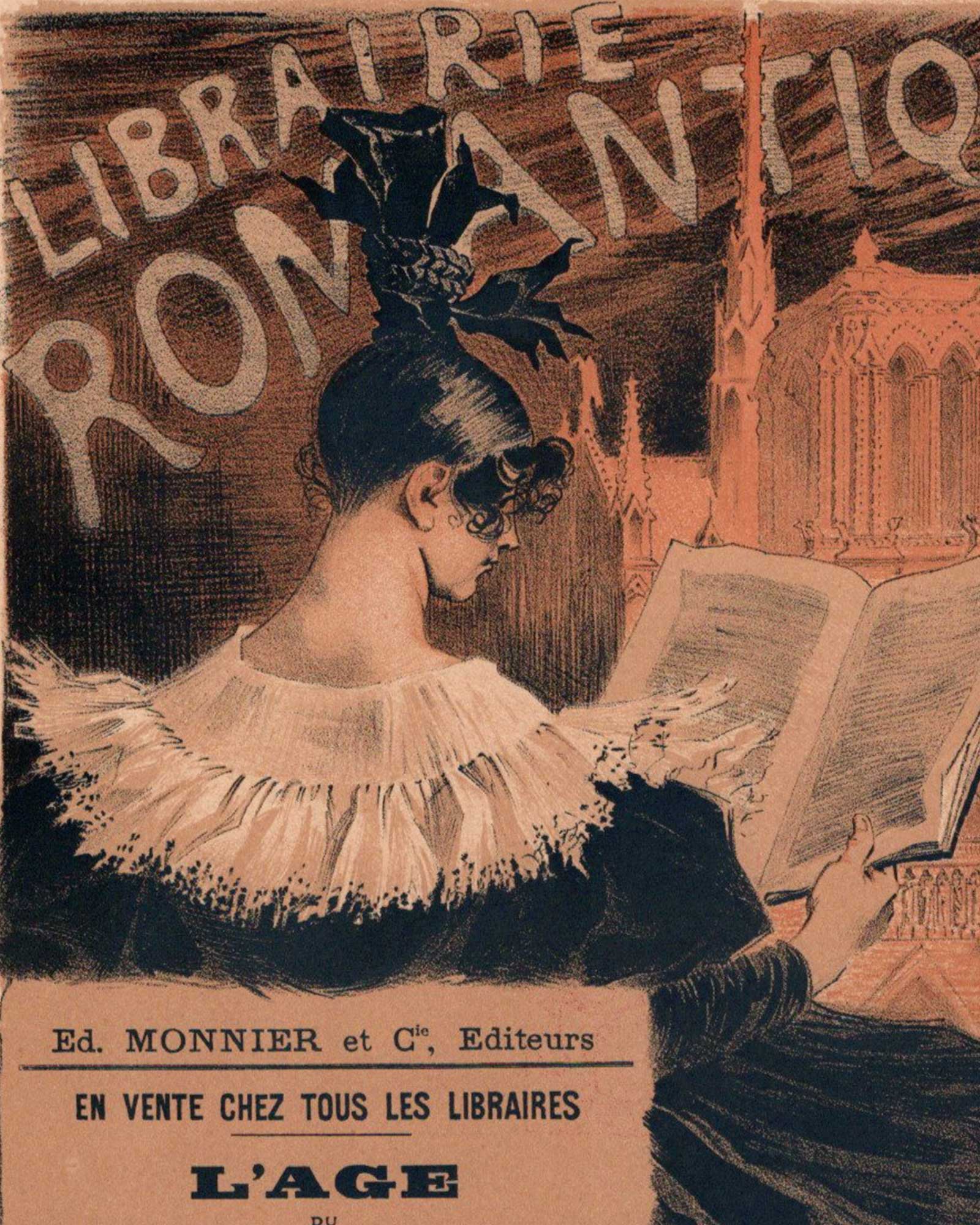 ウジェーヌ・グラッセ ≪リブレリー・ロマンティック≫ 1896年｜絵画