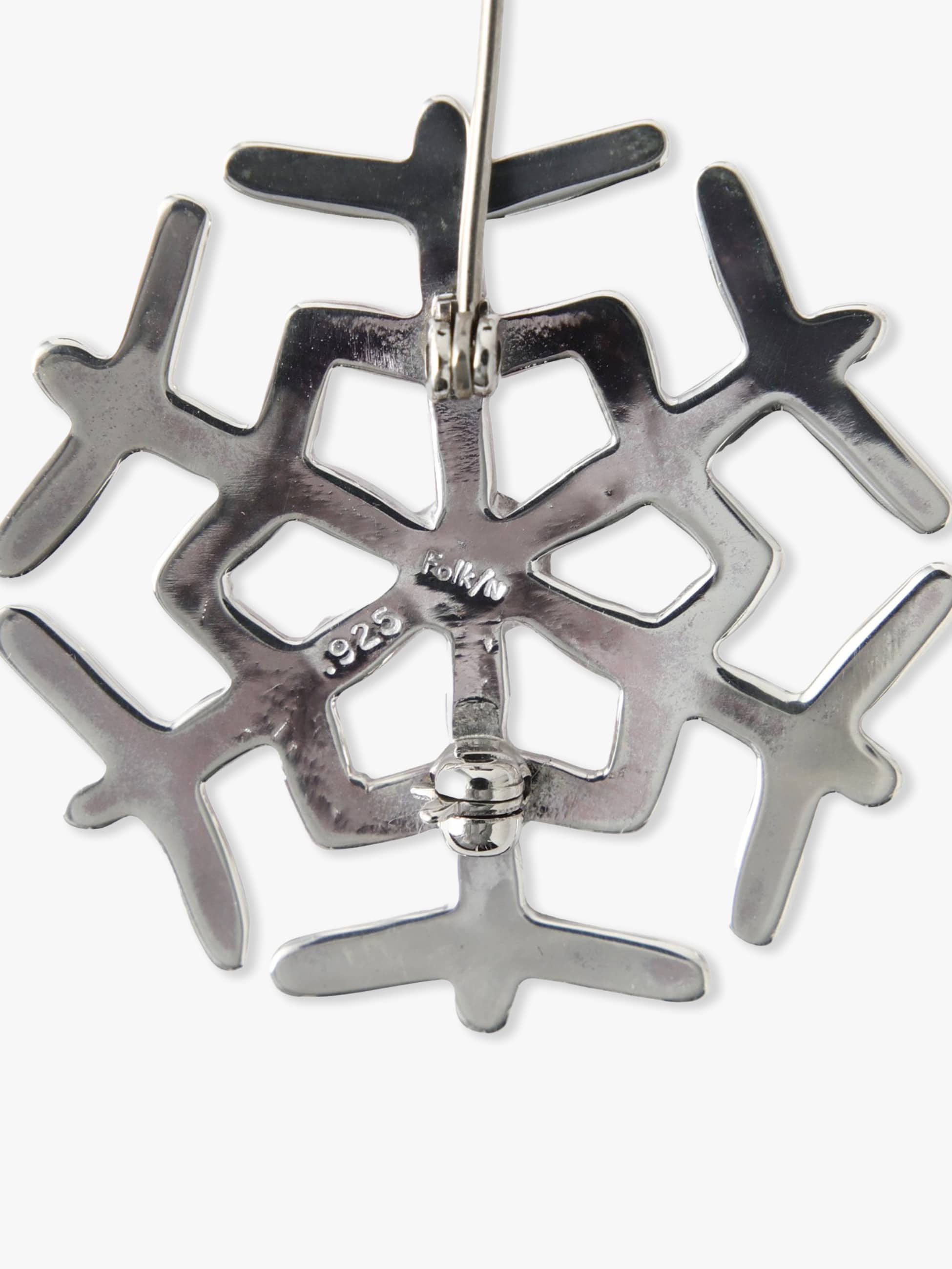 スノーフレーク ブローチ｜Folk/N(フォーク バイ エヌ)｜Ron Herman