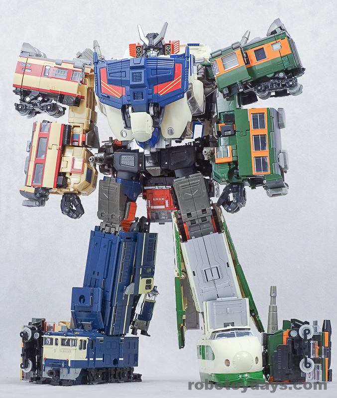 MPG トレインボット 重連合体戦士 ライデン (Trainbot Raiden