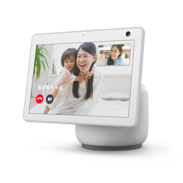 人の動きに合わせてスクリーンが左右に自動で追従、第3世代「Echo Show