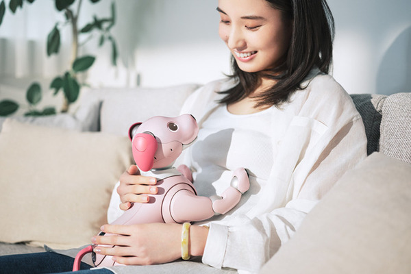 ペットロボット「aibo」2022年の限定バージョンは「いちごミルク