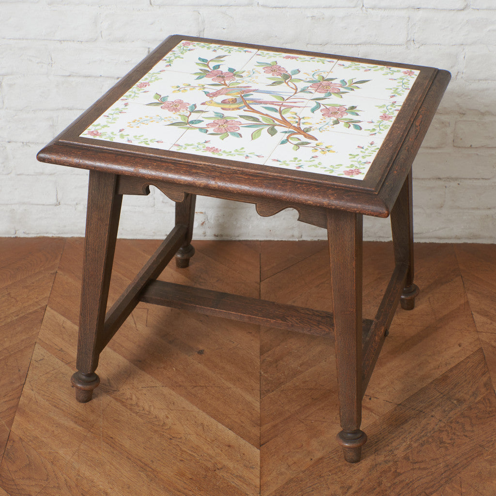 神戸洋家具 タイルトップ サイドテーブル｜rocca rocca