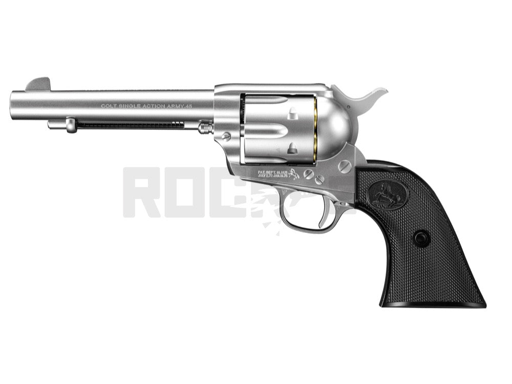 東京マルイ】SAA.45 アーティラリー 5 1/2インチ シルバー 10才以上用