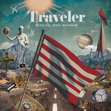 Official髭男dism、新アルバム『Traveler』ジャケット＆初回盤収録の