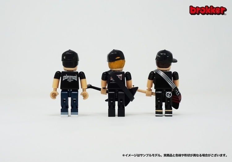 10-FEETのブロックトイ「brokker」が登場。「京都大作戦」にて商品展示