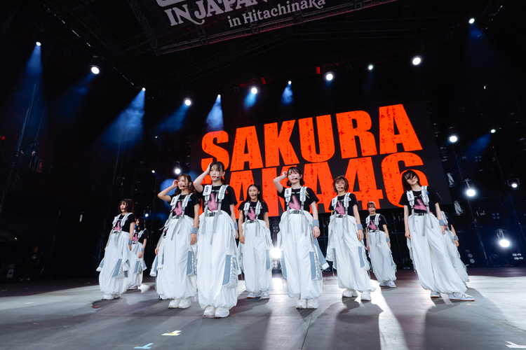 櫻坂46 - ROCK IN JAPAN FESTIVAL 2024 in HITACHINAKA ライブ写真