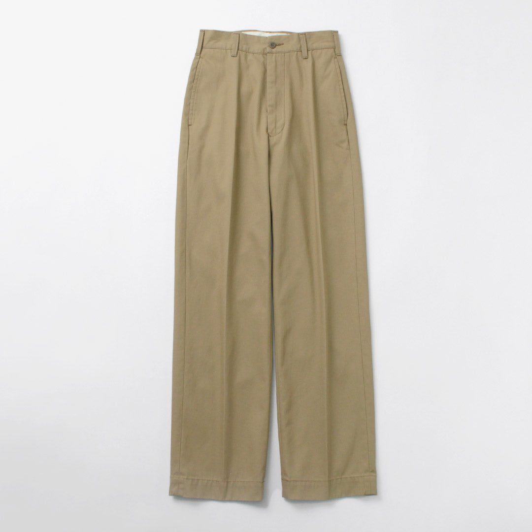 SHINZONE（シンゾーン）ウォッシュド ハイウェスト チノ 23MMSPA07