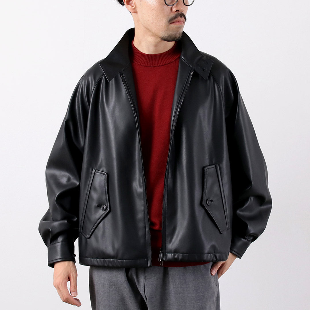BARACUTA（バラクータ） G4 ボックスジャケット フェイクレザー