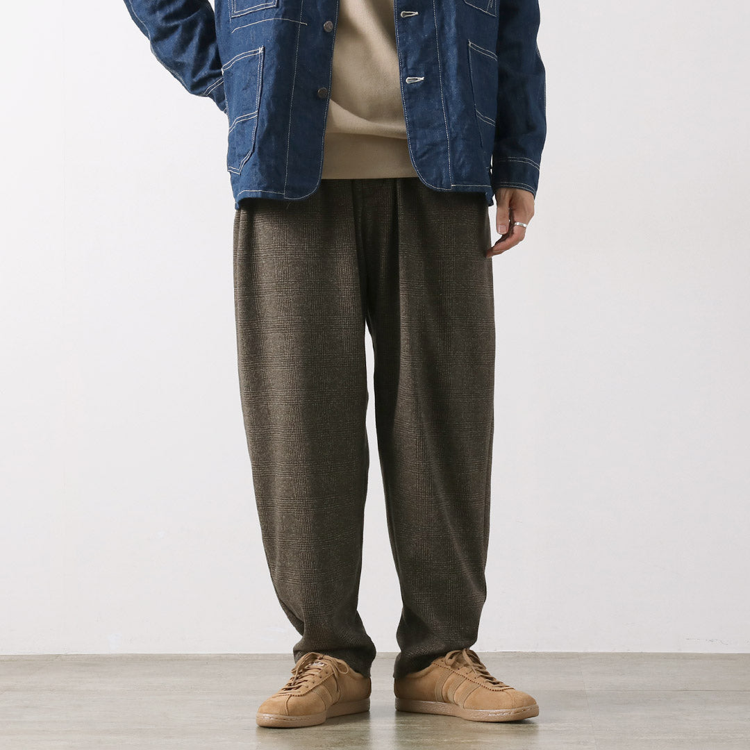 定価30800円 ホワイトマウンテニアリング レーヨンジャガードサルエル