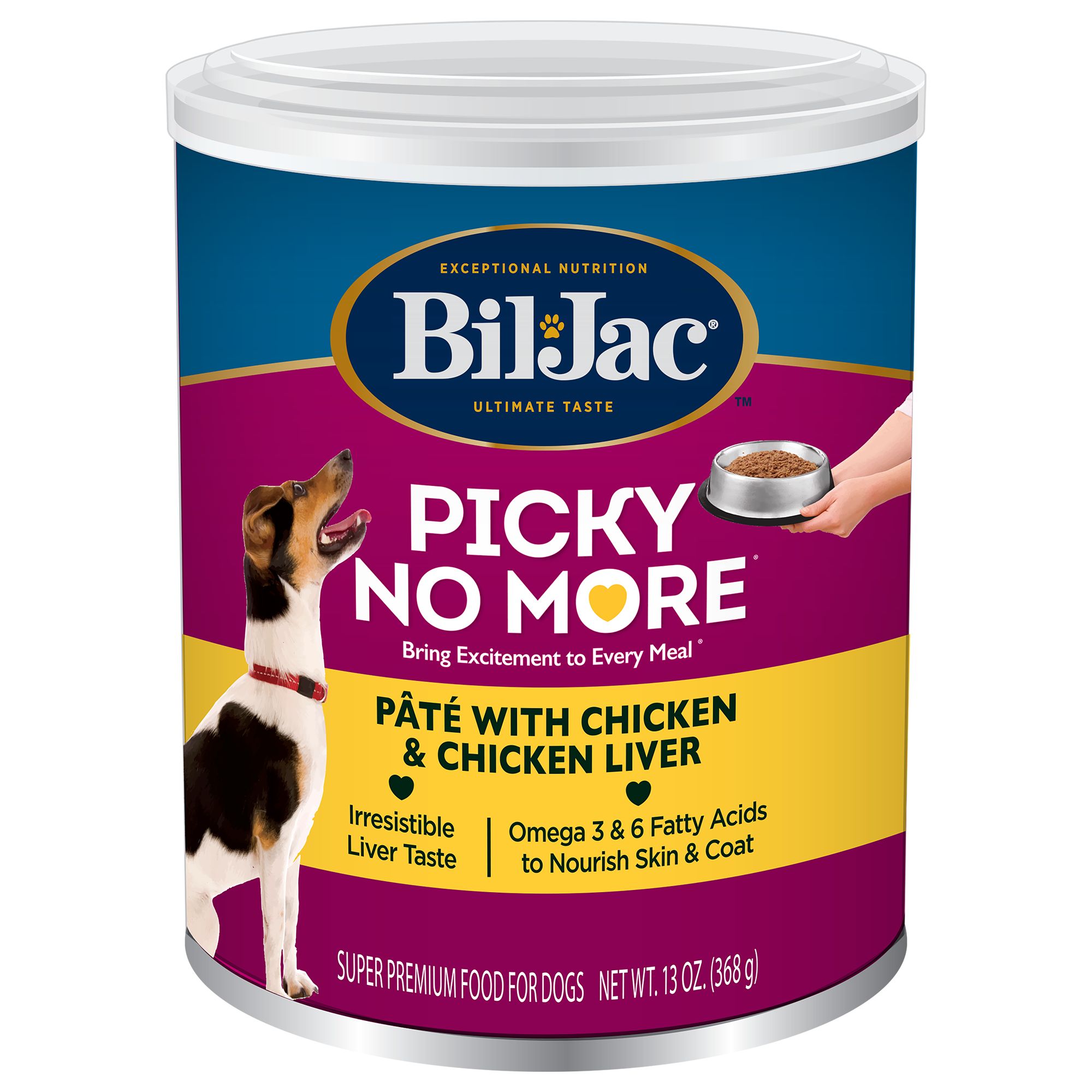Bil-Jac Picky No More Pate Adult Wet Dog Food - Chicken & Chicken