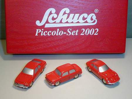 Schuco Piccolo Set 2002 | in wooden box | Piccolo Sets | all