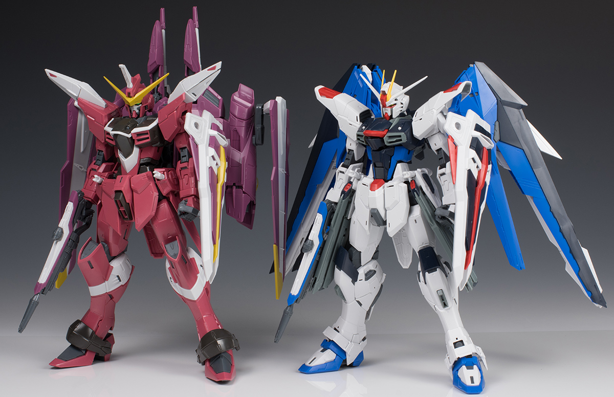 MG フリーダムガンダム＆ジャスティスガンダム