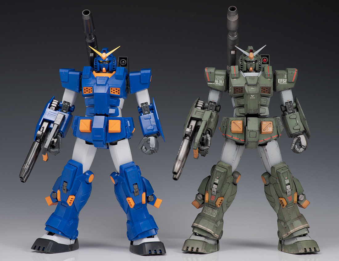 MG フルアーマーガンダム（ブルーカラーVer.） レビュー