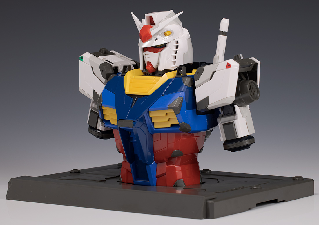PGU ガンダム クリアボディ 横浜ガンダム バストモデル 未組立 1/48 RX