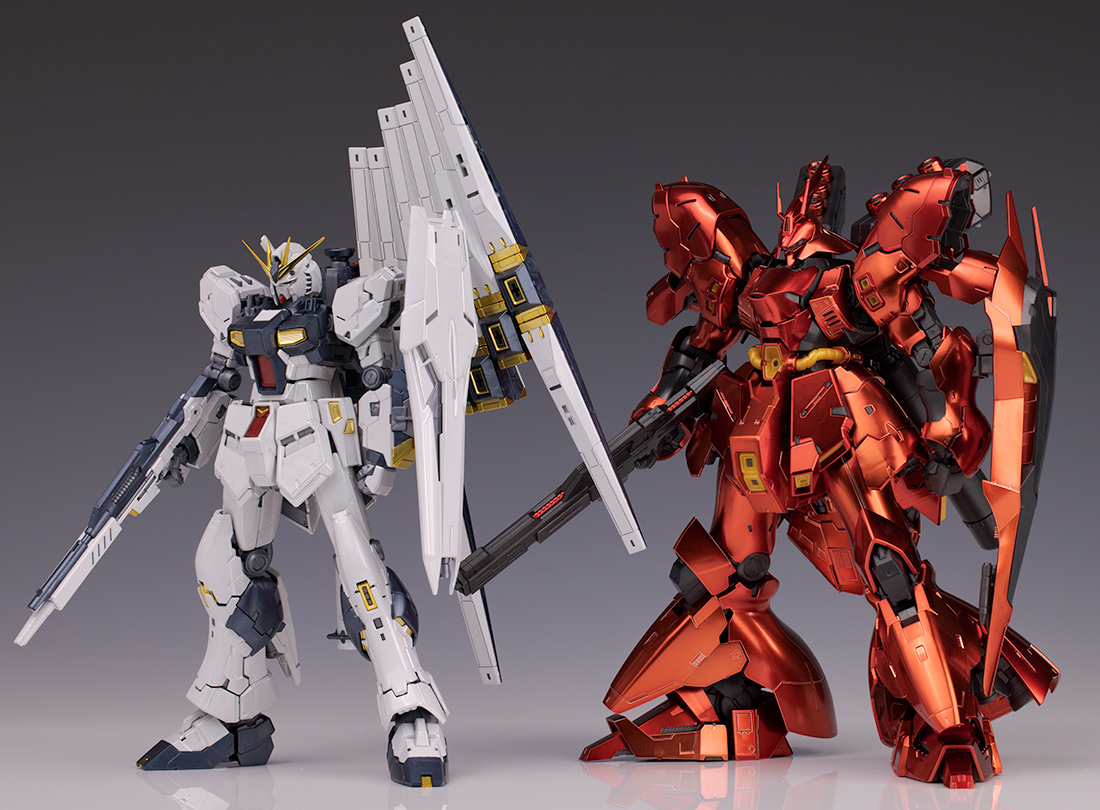 RG サザビー チタニウムフィニッシュ RG νガンダム チタニウム