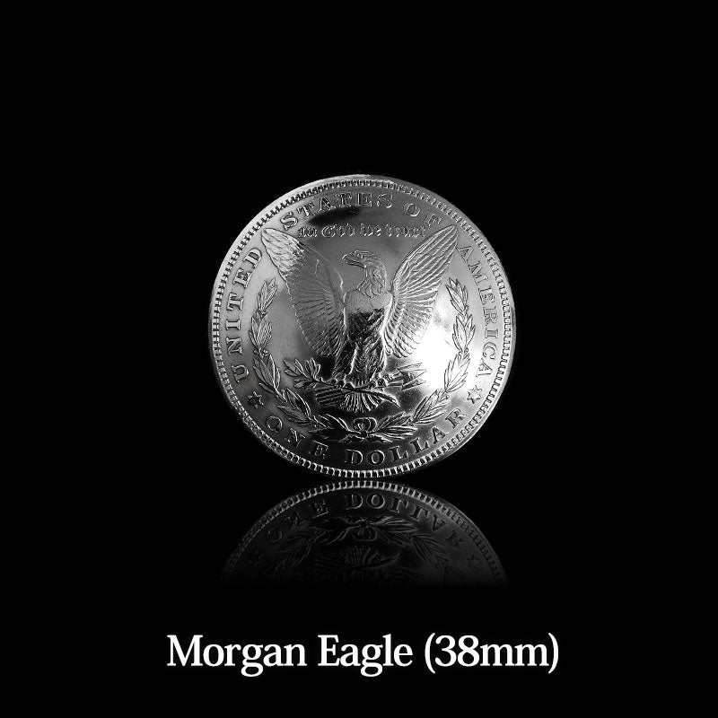 オールドコインコンチョ US 1ドル モルガン 1921年製 38mm ネジ式