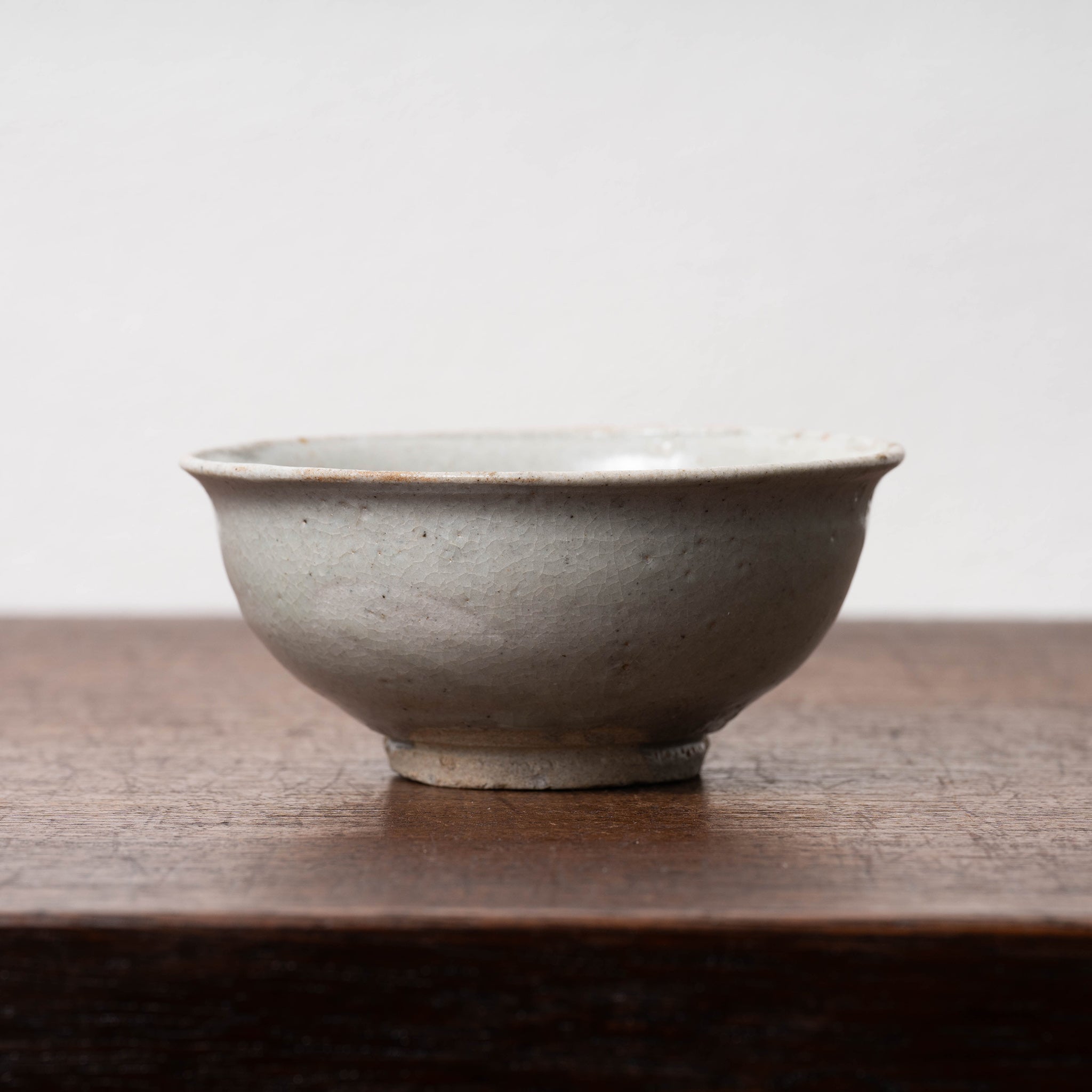 李朝 堅手の徳利 古箱付き S15-3 李朝 堅手の徳利 古箱付き S15-3 李朝