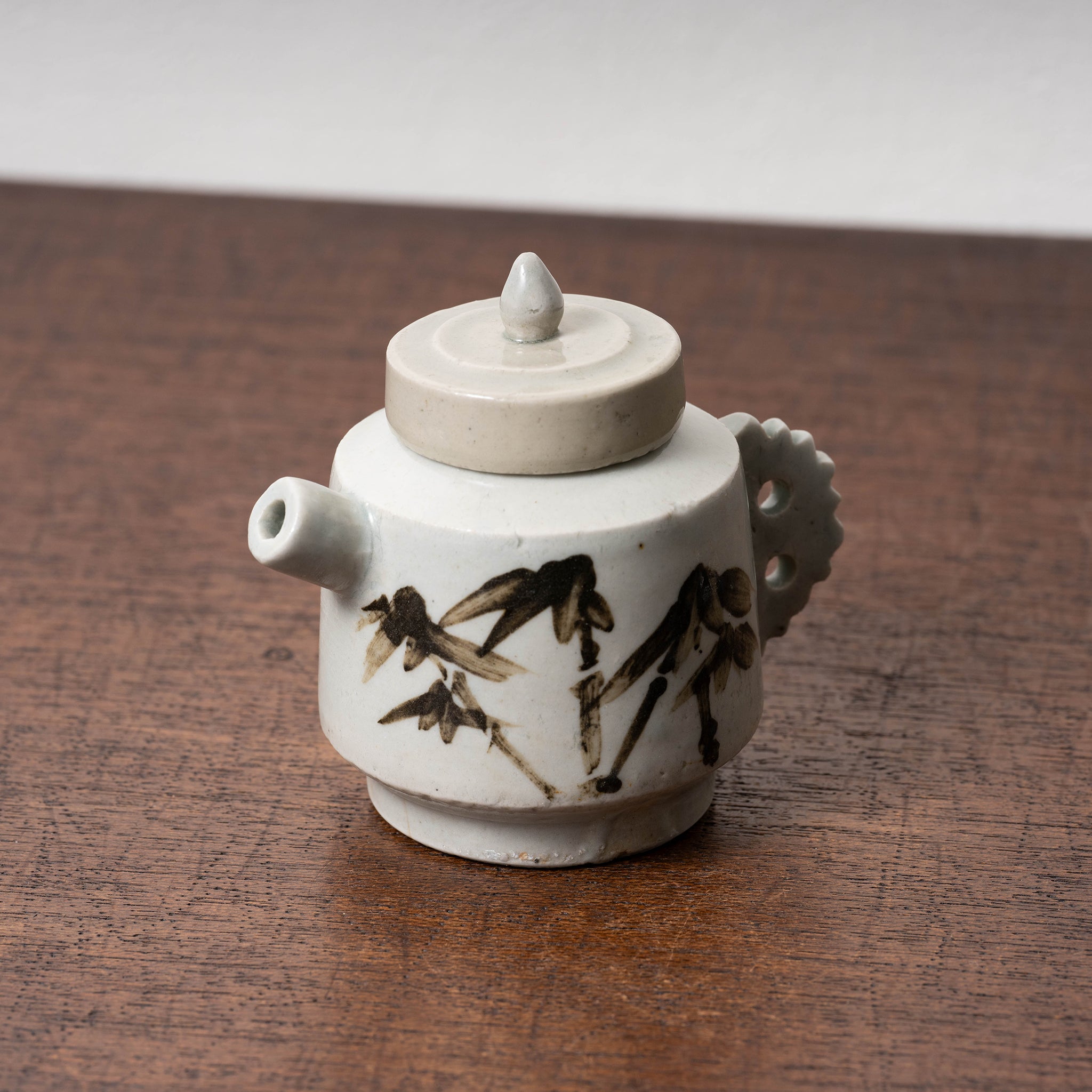 中国骨董旧蔵コレクション 古い唐物海鼠窯変釉 中国磁鼓座椅 花台