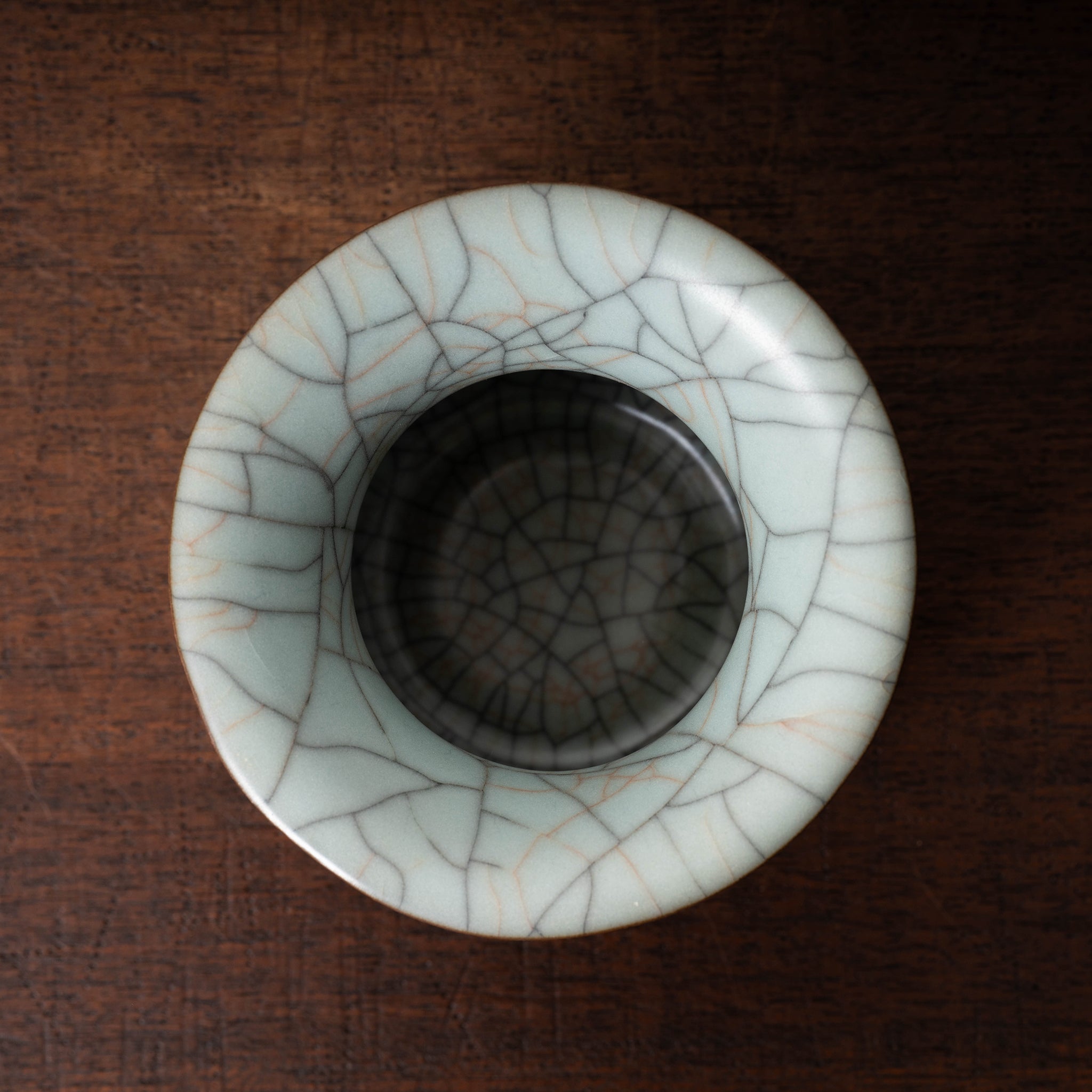 南宋 哥窯青磁尊形壺 – 燦禾 SANKA