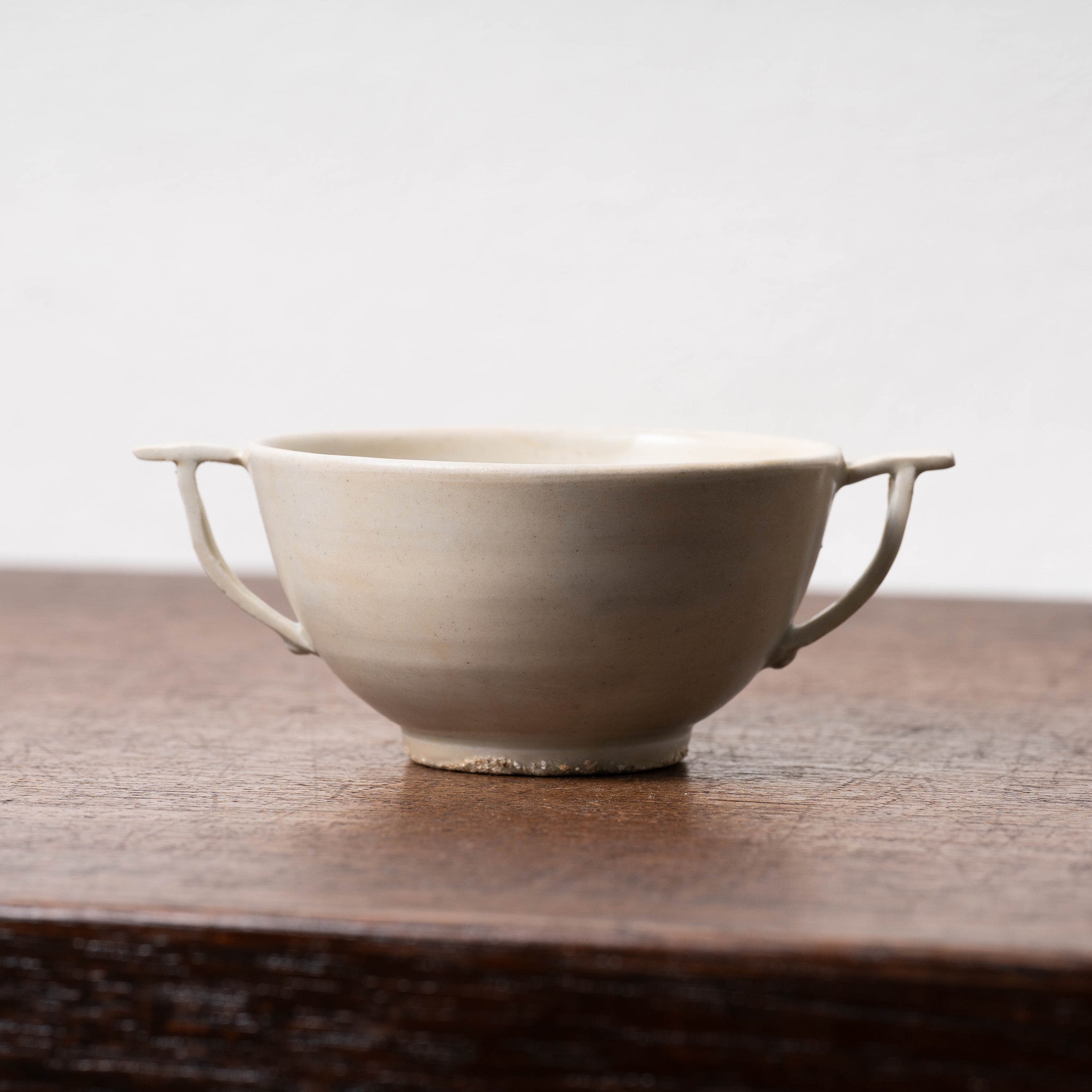 朝鮮 李朝 高麗白磁 堅手茶碗 桐箱付 V R3914 李朝割高台茶碗 – Tea