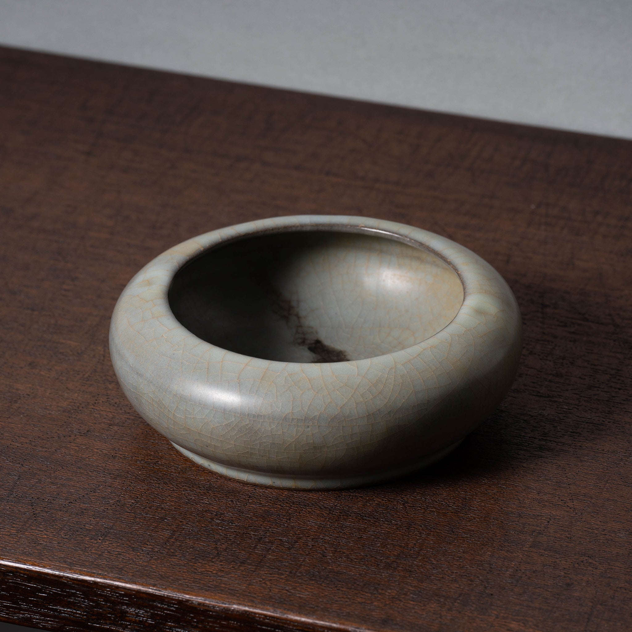 如窯龍文花口筆洗器 如窯龍文花口筆洗器 中国 絵画