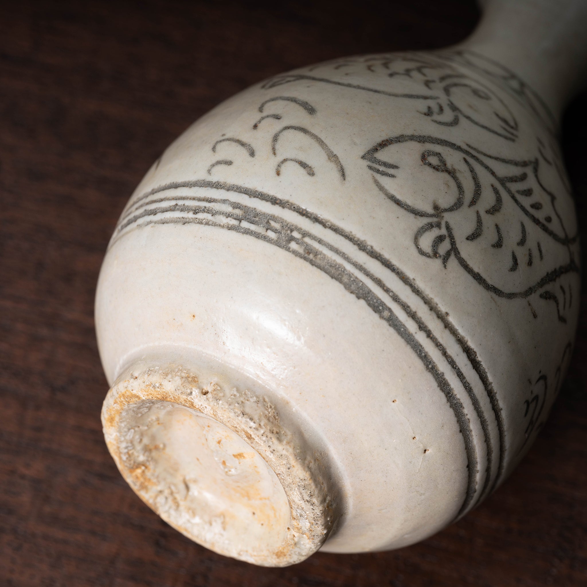 李朝鉄絵魚文徳利/鉄絵魚文花瓶 李朝鉄絵魚文徳利/鉄絵魚文花瓶 2025年