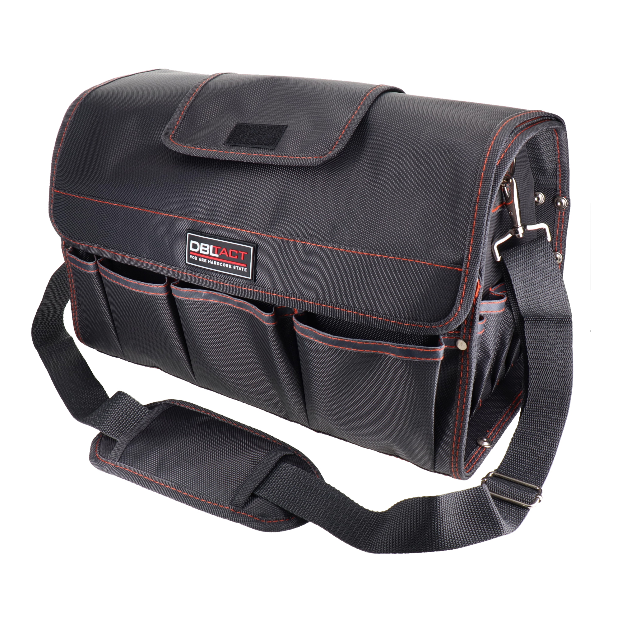 DT-SRB420C-GR 工具収納 工具バック カバー付オープンキャリーバッグ