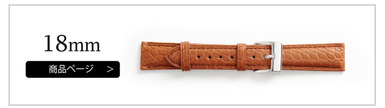 poiray アリゲーター クロコダイル 腕時計バンド 140mm ベルト poiray