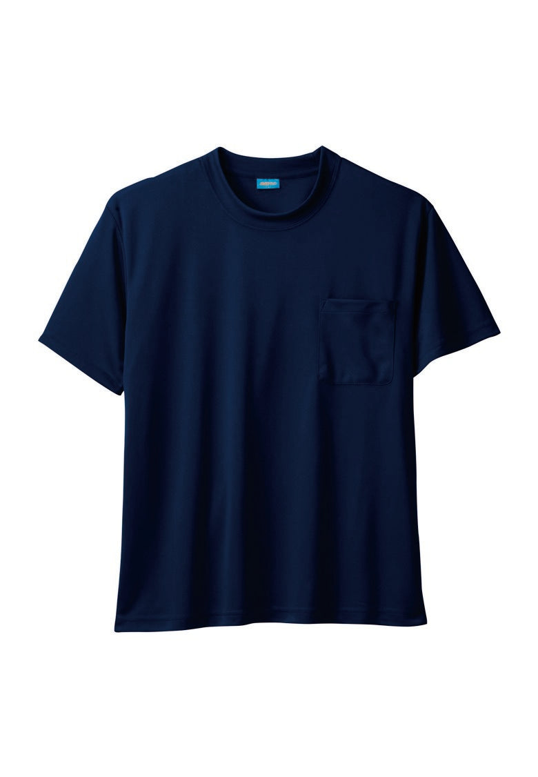 SOWA 50381 桑和 ハニカムメッシュ半袖Tシャツ（胸ポケット付）SS?8L