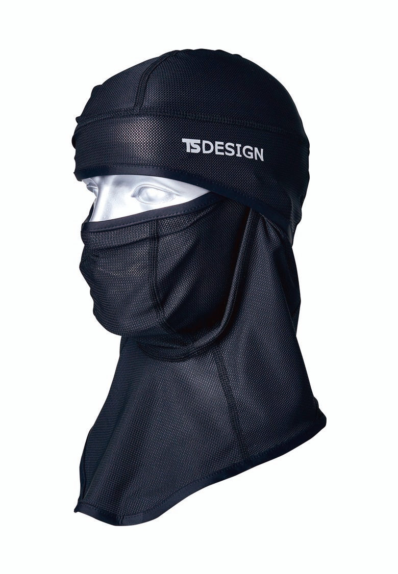 TS DESIGN 80119 藤和 接触冷感 UVカット BALACLAVA アイスマスク【春