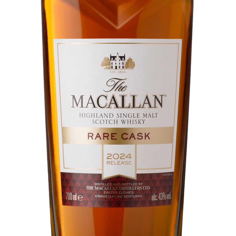 正規輸入品】 ザ マッカラン レアカスク 2024リリース 43% 700ml 箱付