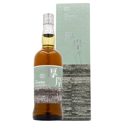 厚岸 ブレンデッド ウイスキー 霜降（そうこう）2024 48% 700ml 箱付