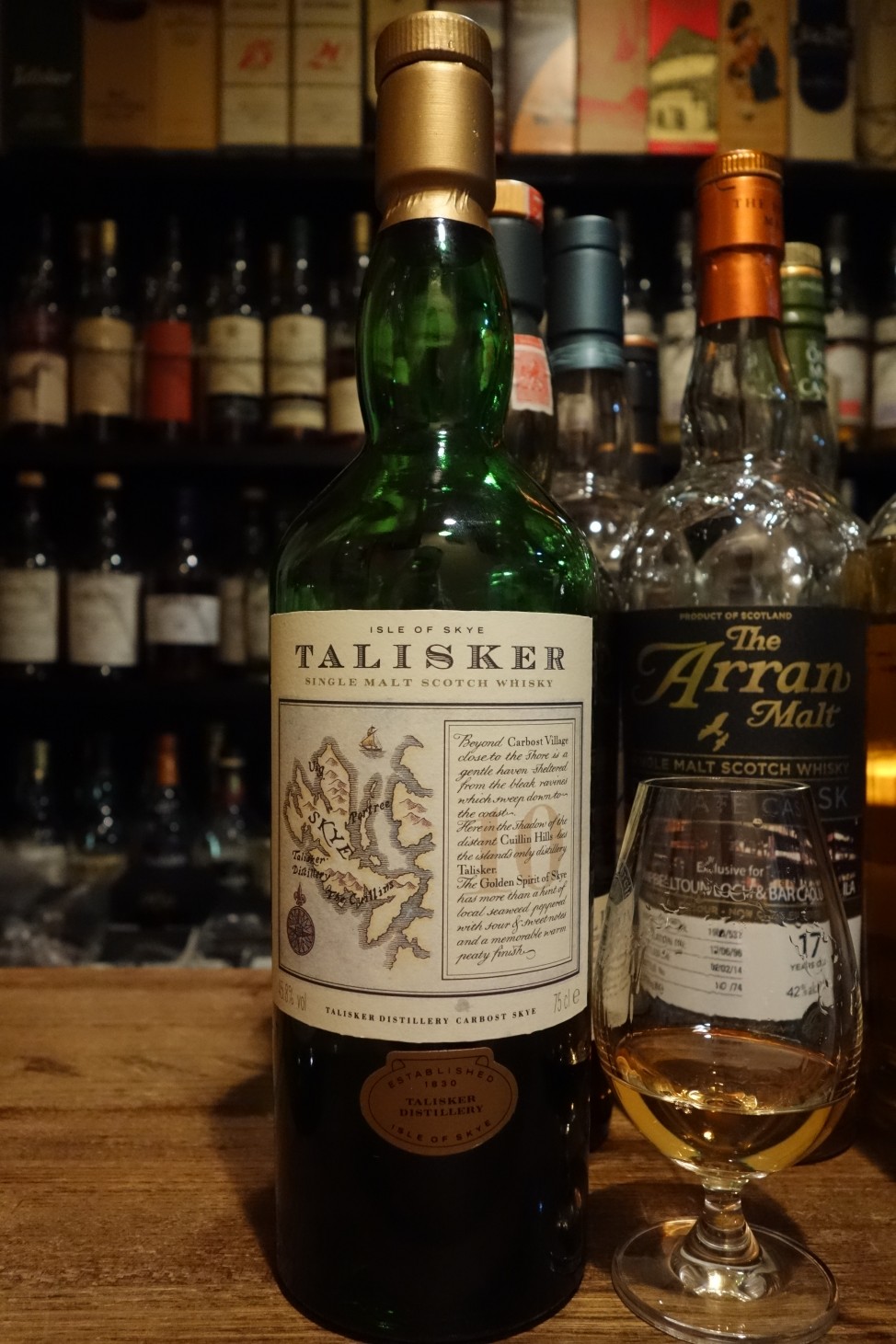 タリスカー10年 旧型 マップラベル 超貴重 美品】タリスカー10年