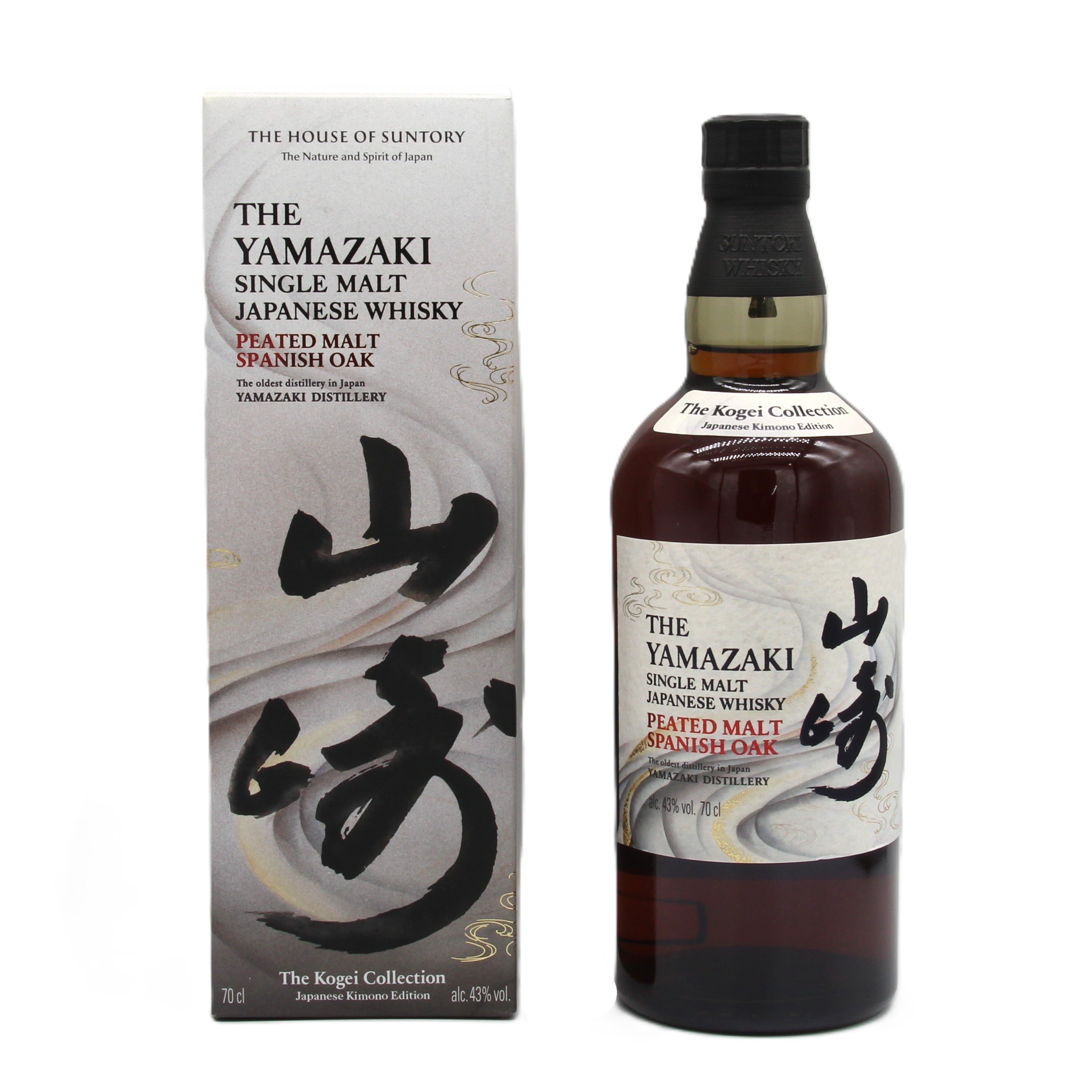 山崎 シングルモルトウイスキー ピーテッドモルト Amazon.co.jp