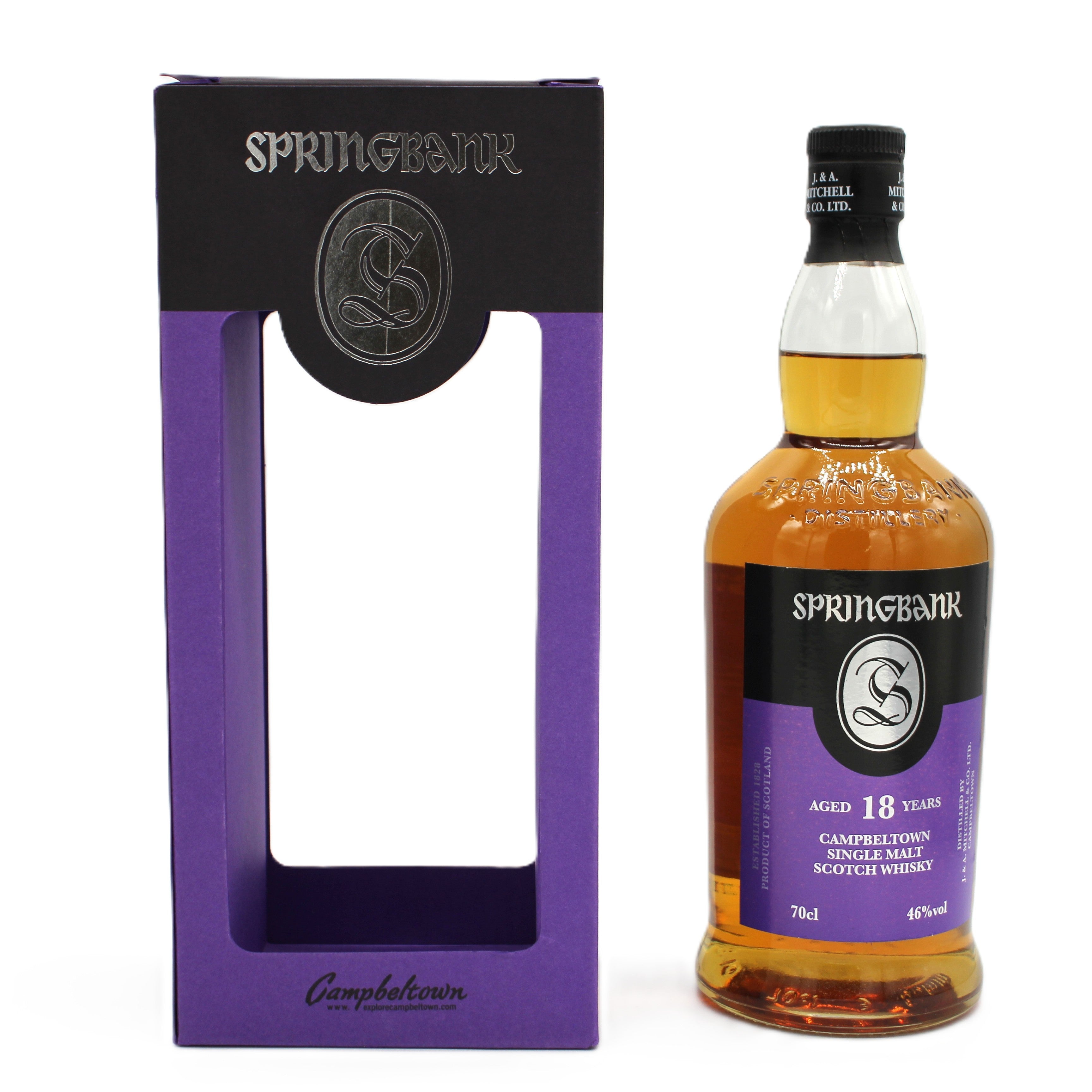 SPRINGBANK スプリングバンク 18年 シングルモルト スコッチ