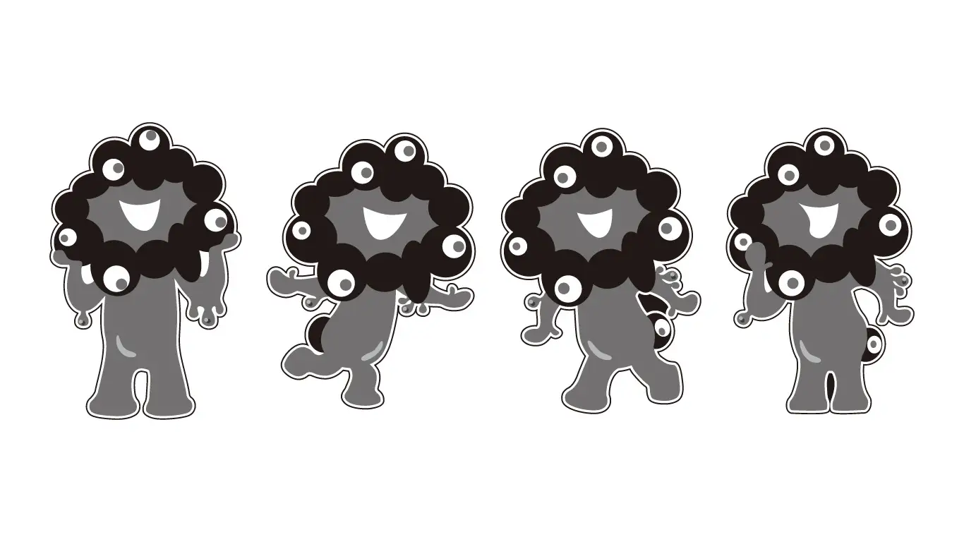 ユ*キ様 レア！ 大阪万博 ミャクミャク コミャク ピンバッジ 4点セット