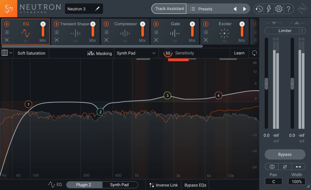 iZotope『Neutron 3 Standard』AIを搭載した定番ミキシング総合ツール
