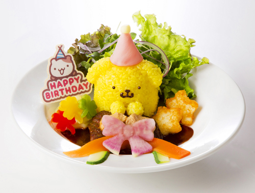 イチゴの王冠をかぶったキュートなプリンのスイーツも！ポムポムプリン